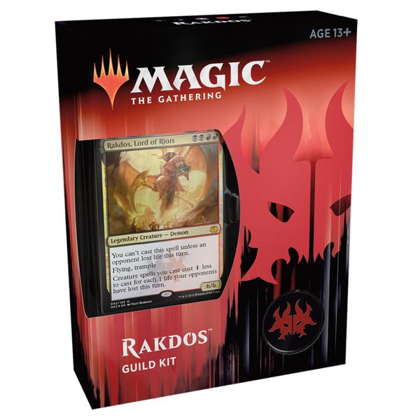 Magic The Gathering Ravnica Allegiance Guild Kit - Rakdos
