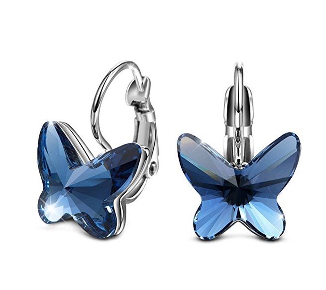 Destiny Butterfly Dream Earring with Swarovski Crystals