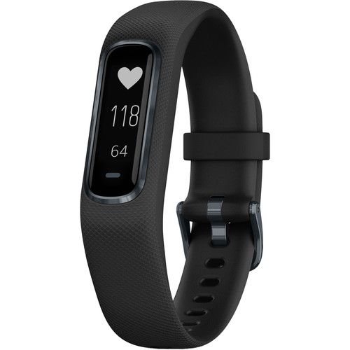 Garmin Vivosmart 4 Activity Tracker (Small/Medium) - Midnight with Black Band