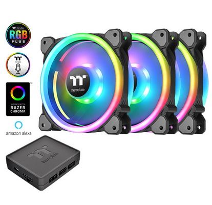 Thermaltake Riing Trio 12 LED RGB Radiator Fan