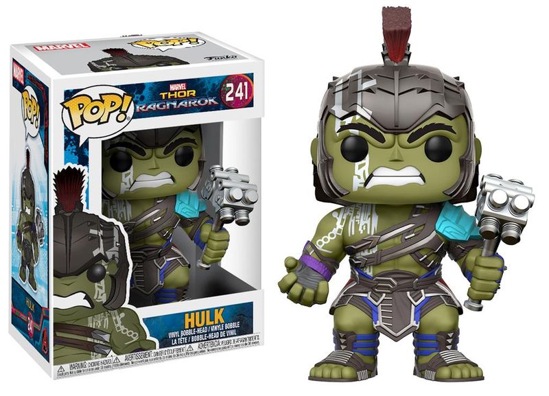Funko Pop! Marvel: Thor Ragnarok S1-Hulk Helmet Gladiator