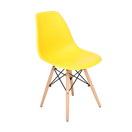 yellow cafe chair