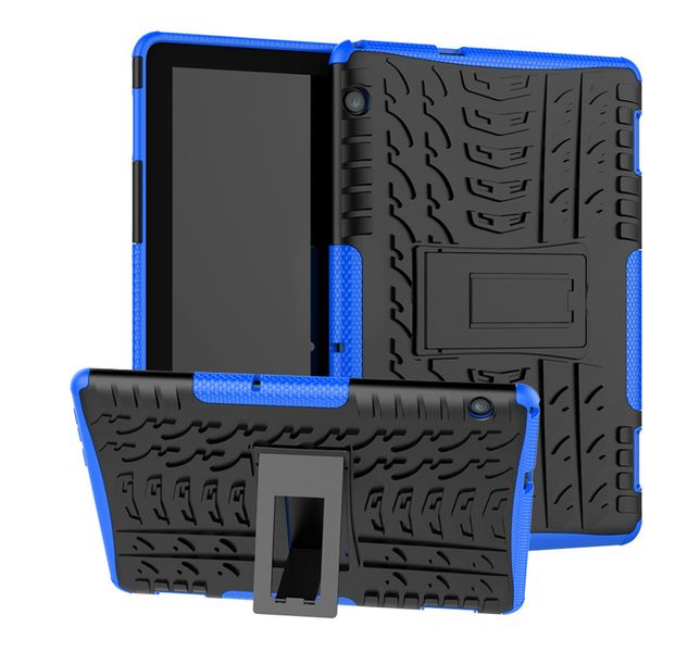 Rugged Hard Cover Stand compatible with Huawei MediaPad T5 10.1 inch Black
