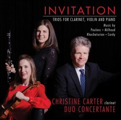 Christine Carter - Invitation: Trios For Carinet Violin A (CD)