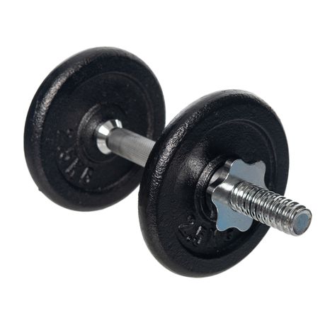 GetUp Weight Plate Dumbbell Set with Plastic Suitcase 20kg