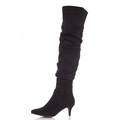 quiz knee high boots