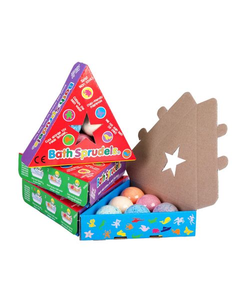 3 X 6 Pack of Bath Sprudels