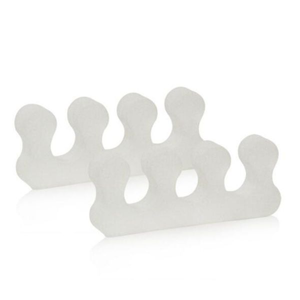 Silicone Finger Toe Separator 4 Holes Hallux Valgus Protector