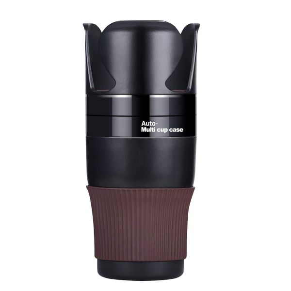 Multi-Cup Car Cup-Holder and Storage