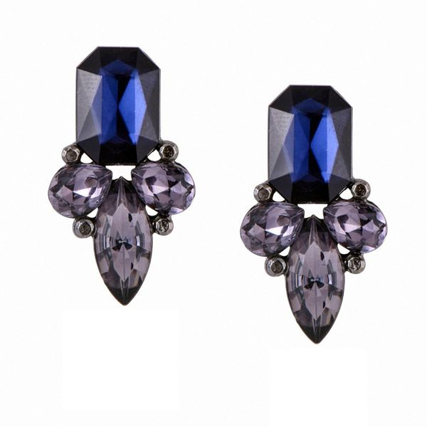 Elegant Handmade Rhinestone Earrings