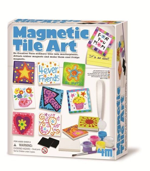 4M Magnetic Tile Art