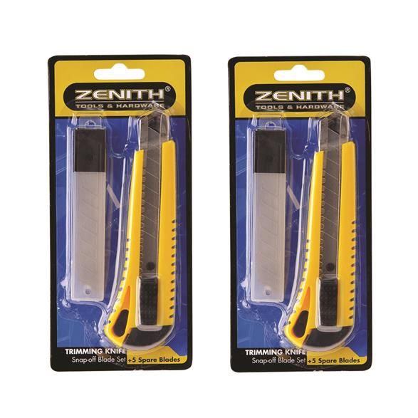 Retractable Trimming Knife- Yellow (2 Pack)
