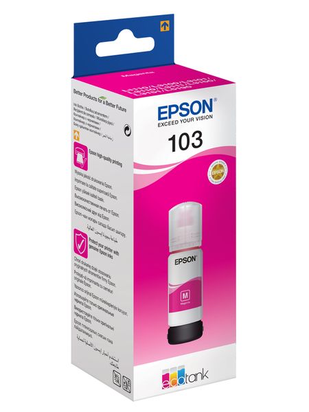 Epson 103 Ecotank Magenta Ink Bottle (65ml)
