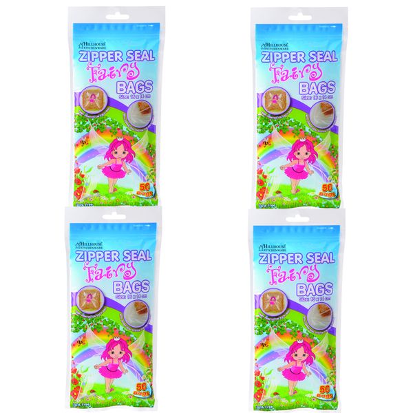 Fairy Zipper Seal Bags - Set of 4