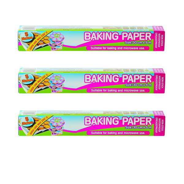Disposable Roll Baking Paper 30cmx5m