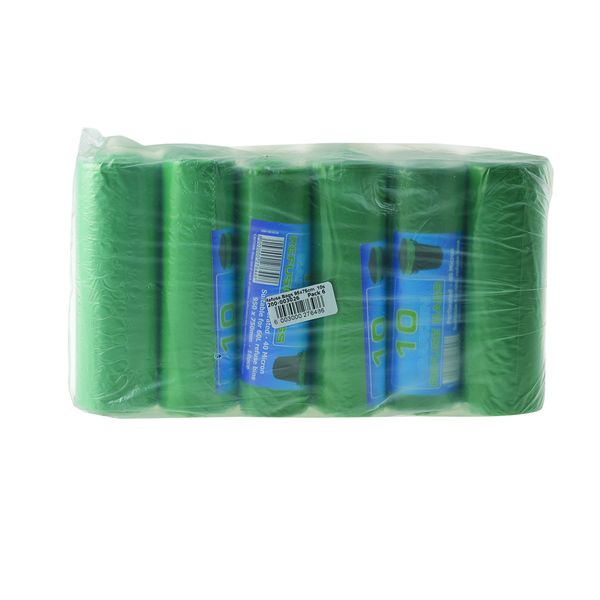 Green Refuse Bag - Set of 6 (10 Per Pack)