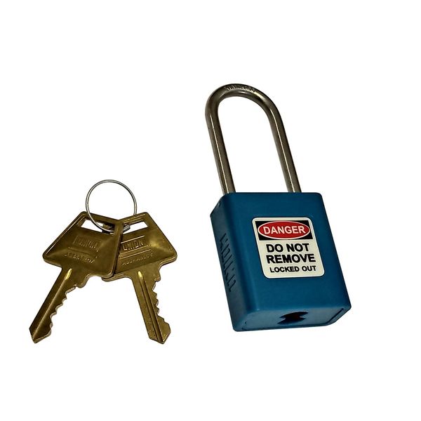 Union Lockout Padlock Blue Kd image