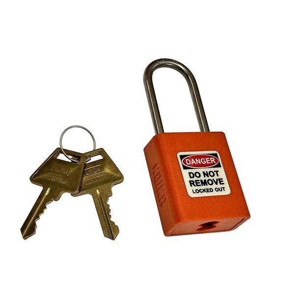 Union Lockout Padlock Orange Kd image