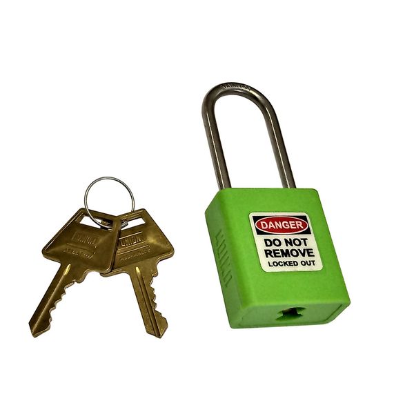 Union Lockout Padlock Green Kd image