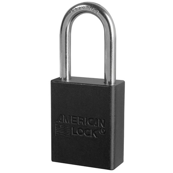 American Lock 1106 Aluminium Padlock Black image