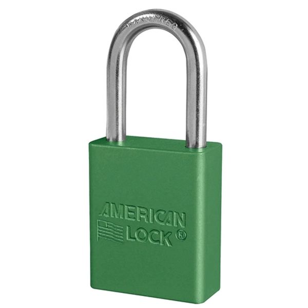 American Lock 1106 Aluminium Padlock Green image