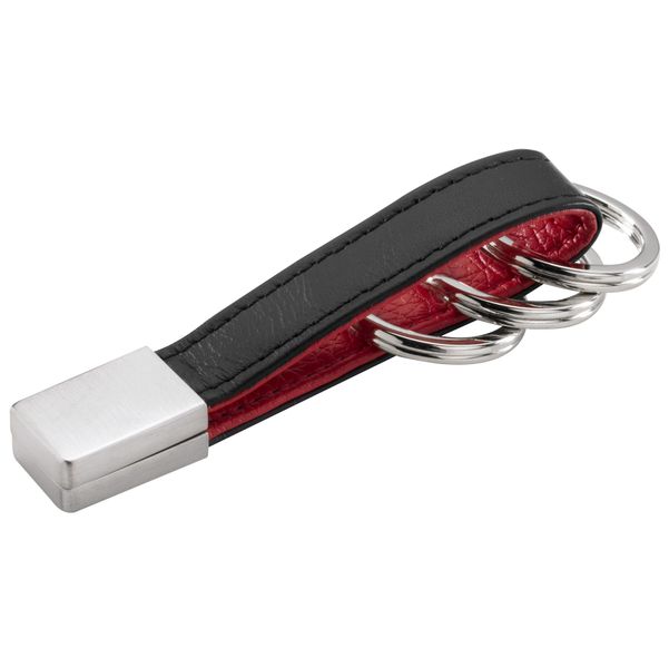 TROIKA Keyring Twist-Lock TWISTER RED PEPPER