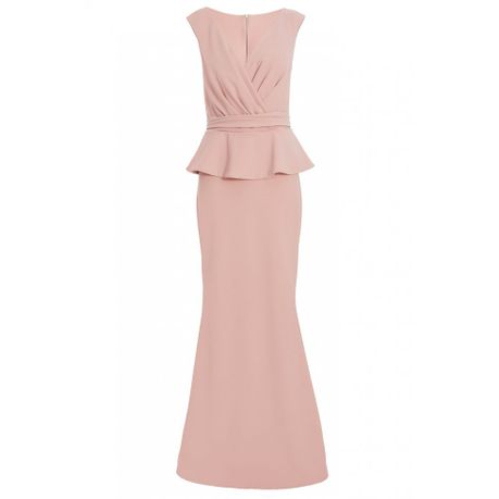 quiz pink wrap dress