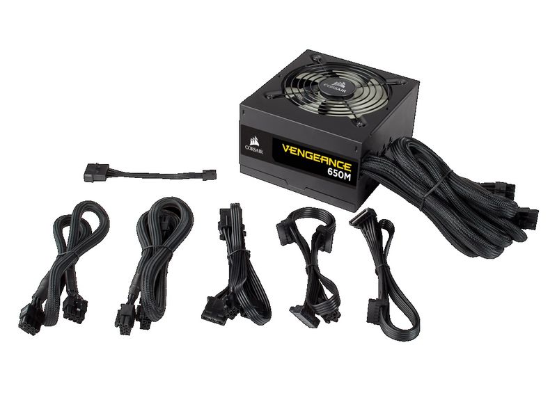 Corsair Vengeance 650M 650 Watt Hybrid Modular Power Supply