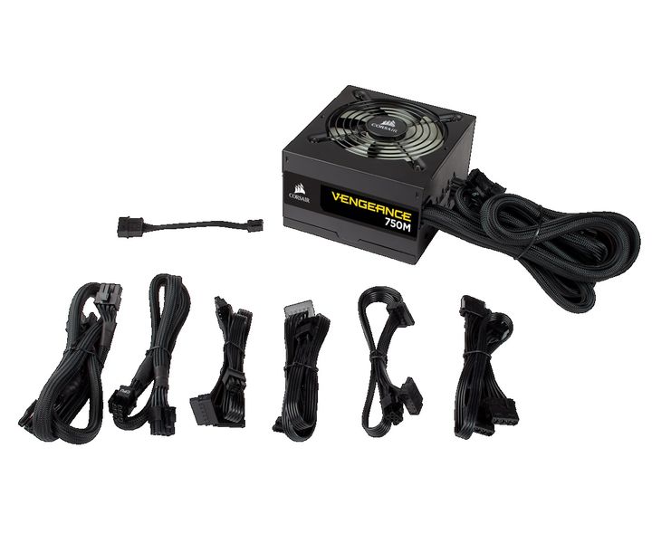 Corsair Vengeance 750M 650 Watt Hybrid Modular Power Supply