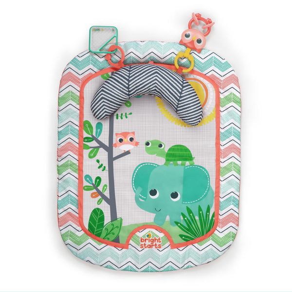 Bright Starts Giggle &amp; See Safari Prop &amp; Play Mat