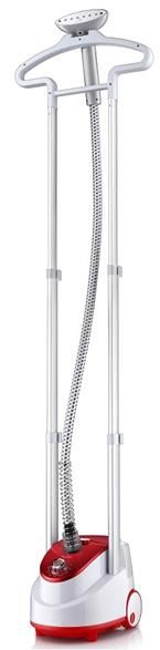 Dual Pole Garment Steamer (Red) 1800w