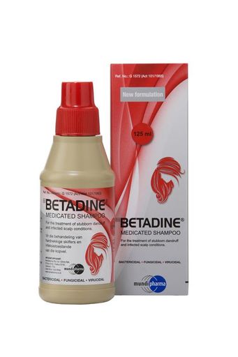 BETADINE Medicated Shampoo 125ml | Buy Online in South Africa 