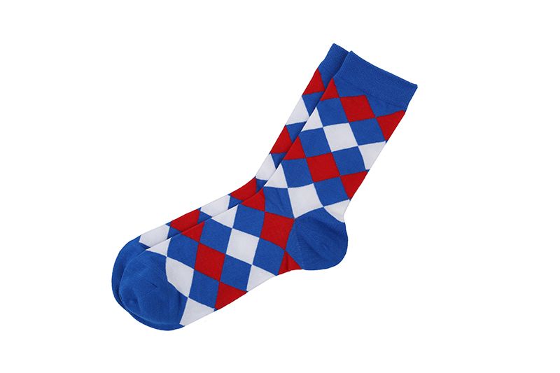 Men's Socks - Diamond Orange