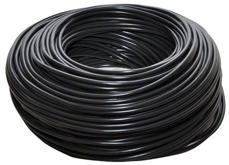 Silicone Single Core Cable 300/500V Colour Black 100m Roll