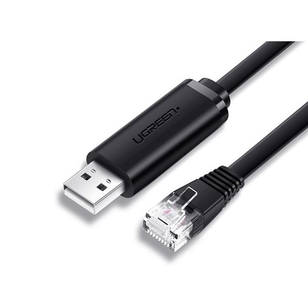 UGreen 50773 USB2.0 Male to RJ45 Male Console 1.5m Cab-BK