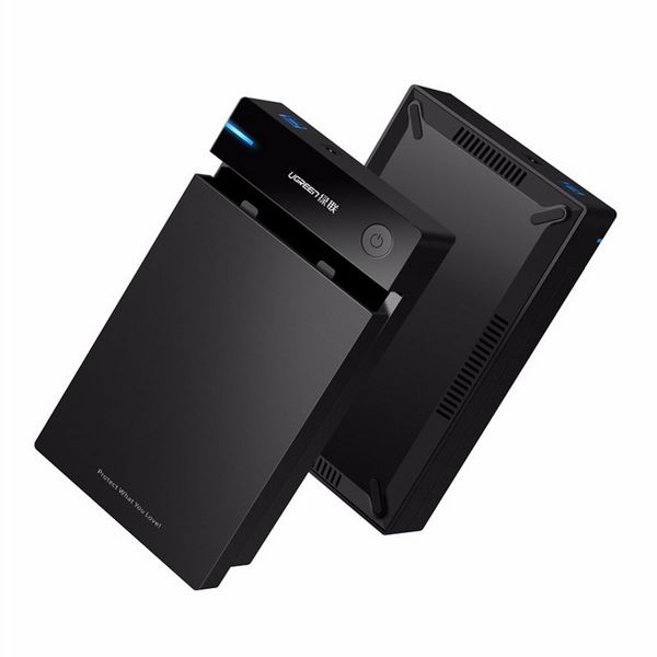 UGreen 50422 USB3.0 3.5" SATA III HDD Enclosure-BK
