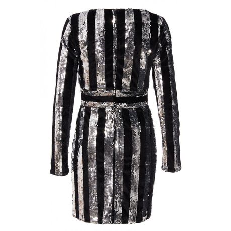 quiz berry sequin bodycon dress
