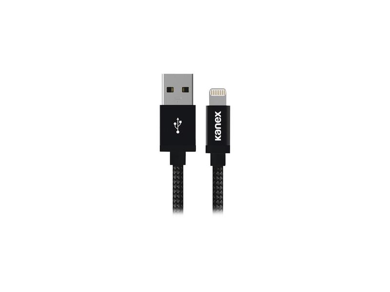 Kanex Lightning 3m DuraBraid MFI Cable - Matte Black