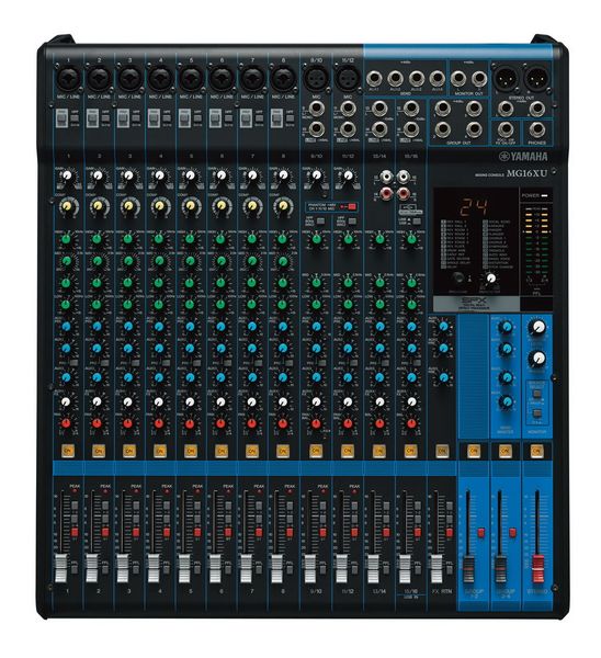 Yamaha Instruments MG16XU Mixing Console with USB &amp; Fx