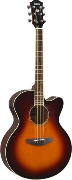 Yamaha Instruments CPX600 Acoustic Electric Guitar - Old Violin Sunburst