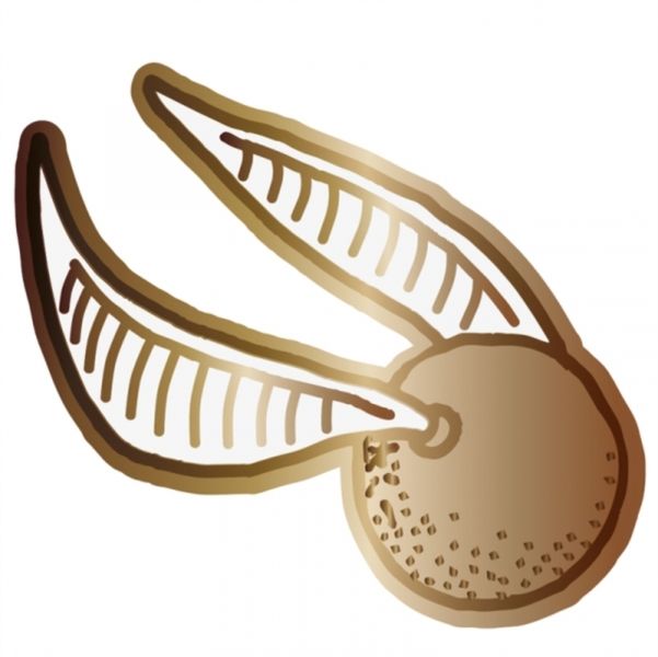 Quidditch: Golden Snitch - Pin Badge Enamel (Parallel Import)
