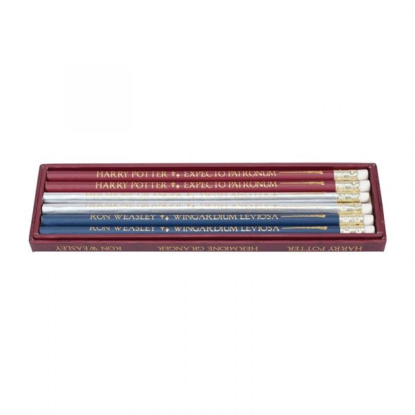 Hogwarts: Wands Set Of 6 - Pencils Set Of 6 (Parallel Import)