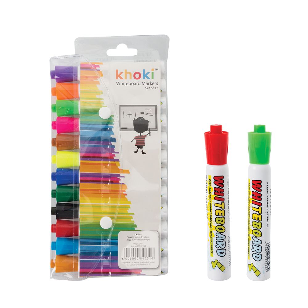 Whiteboard Markers Set of 12 Shop Today. Get it Tomorrow