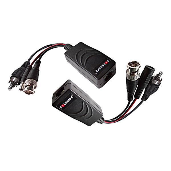 Folksafe 1CH Passive Video - Power - Audio Balun