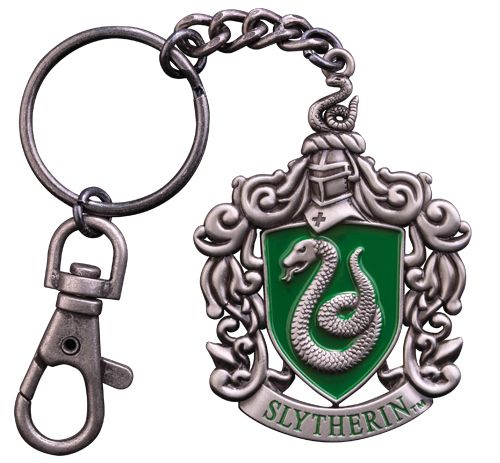 Harry Potter: Slytherin Crest Keyring Wand (Parallel Import)
