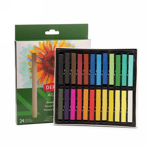 Derwent Academy Soft Pastels Set of 24 - DAS216