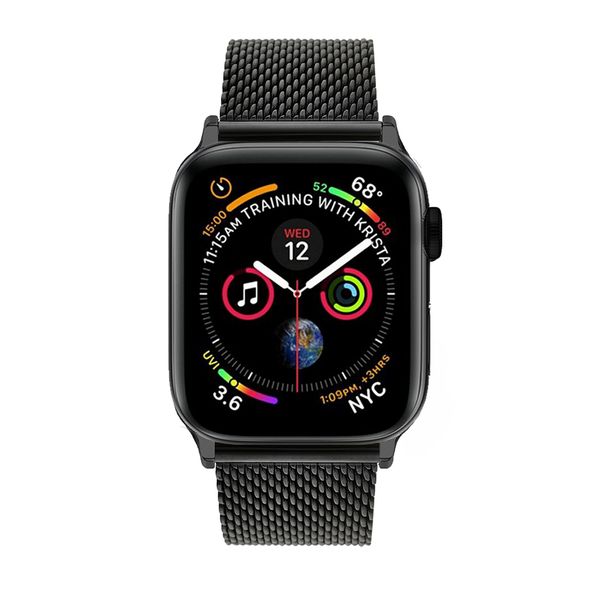Colton James Mesh Strap for Black/Space Grey 40mm Apple Watch - Rose Gold