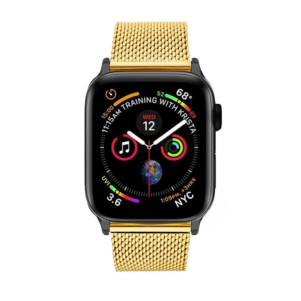 Colton James Mesh Strap for Black/Space Grey 40mm Apple Watch - Rose Gold