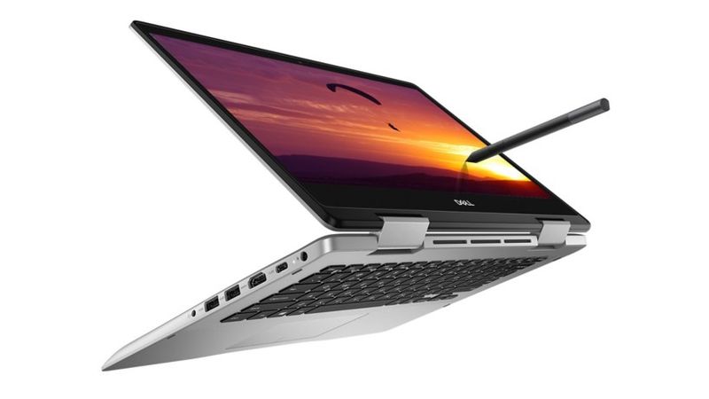 Dell Inspiron 5482 Core i7-8565U 14" 2-in-1 Notebook - Silver