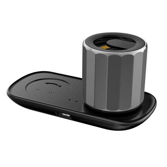 Sardine Wireless Stereo Speakers Silver